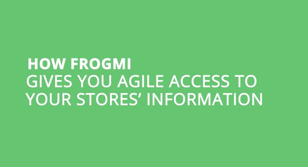 How Frogmi gives you agile access to your stores’ information