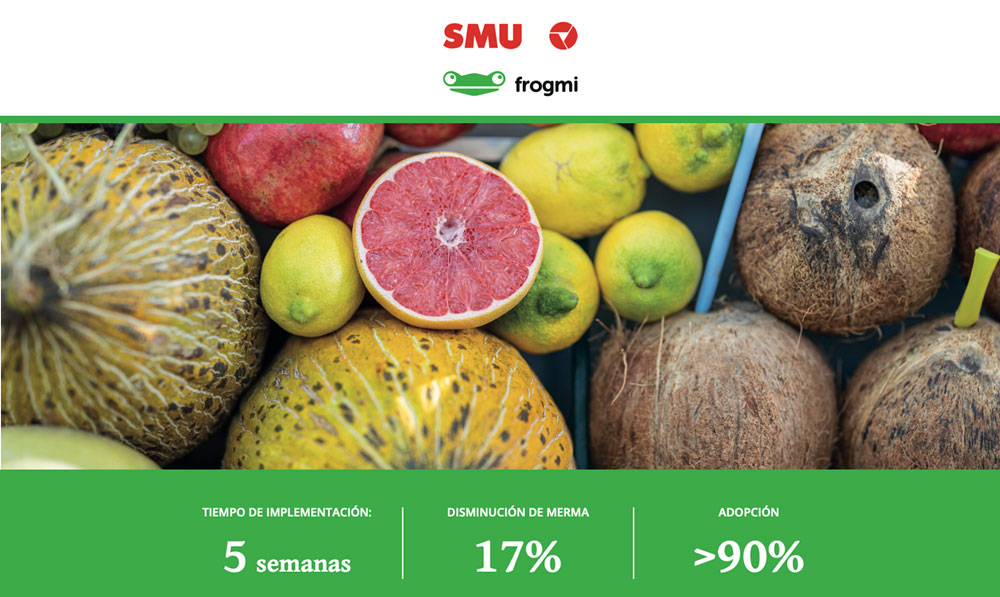 SMU and Frogmi against food waste – Technology at the service of retail and the planet
