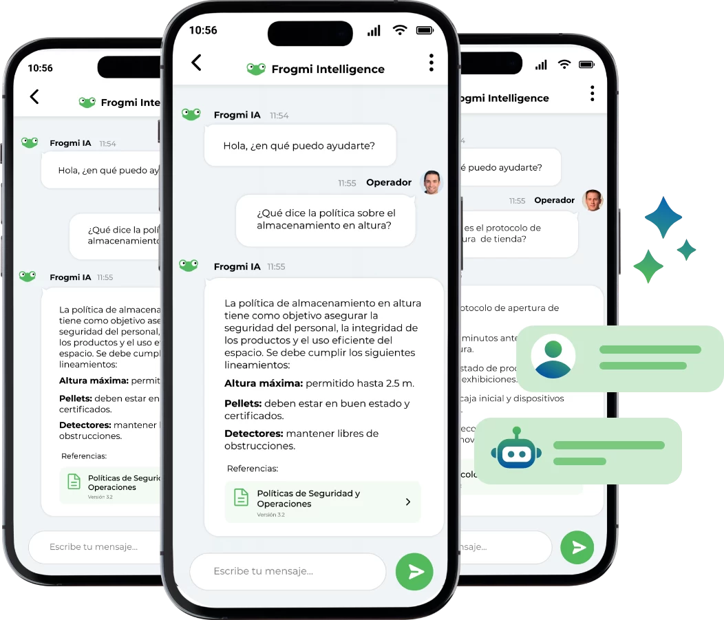 Soporte inmediato: Resuelve la duda al instante, 24/7 y en la misma app