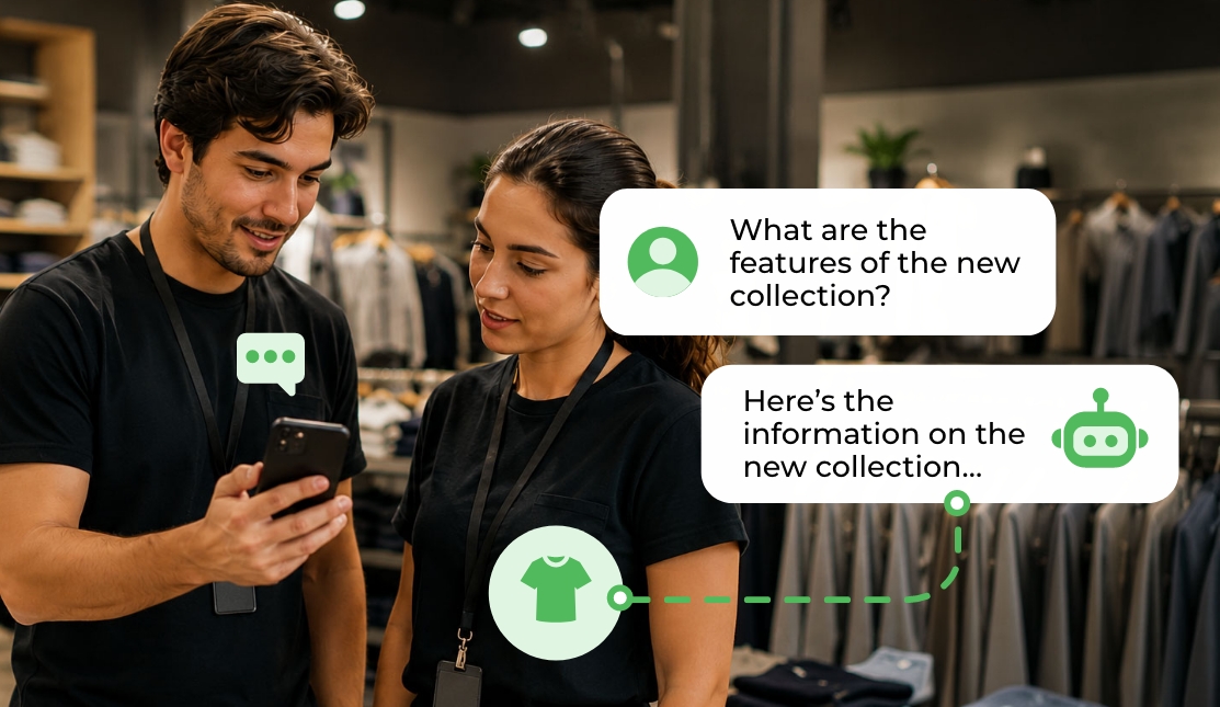 Sales consultant: Support on the sales floor